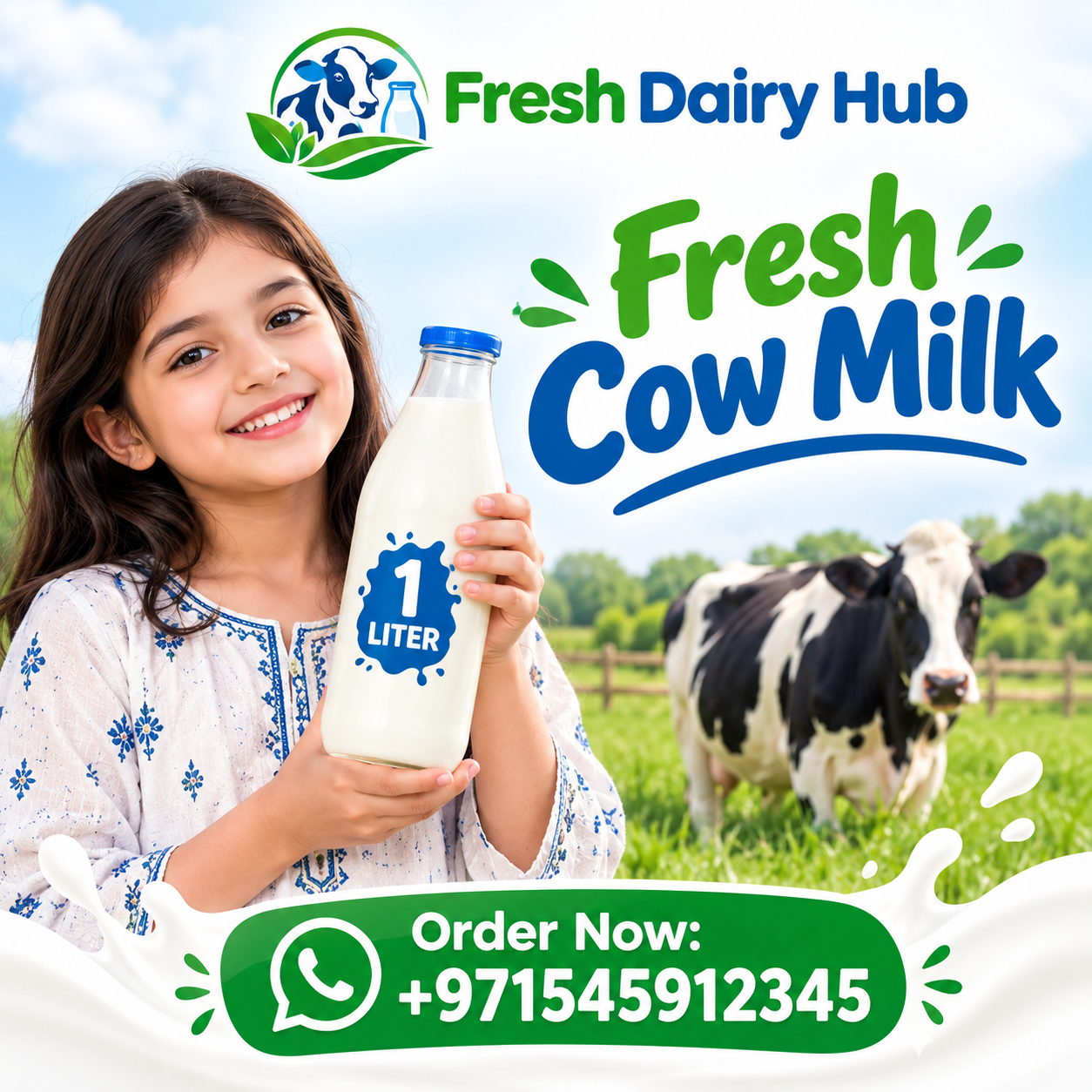 Fresh Cow milk Dubai
